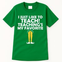 I Just like to Teach Teaching's My Favorite Elves Tall T-Shirt