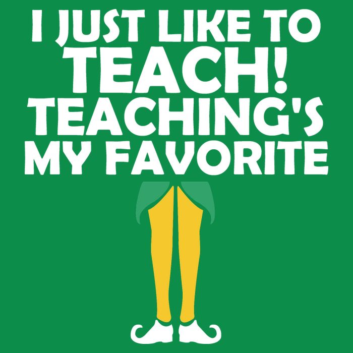 I Just like to Teach Teaching's My Favorite Elves Toddler Hoodie