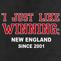 I Just Like Winning New England Adult Drive Performance Visor