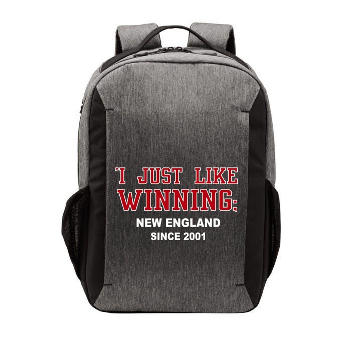 I Just Like Winning New England Vector Backpack