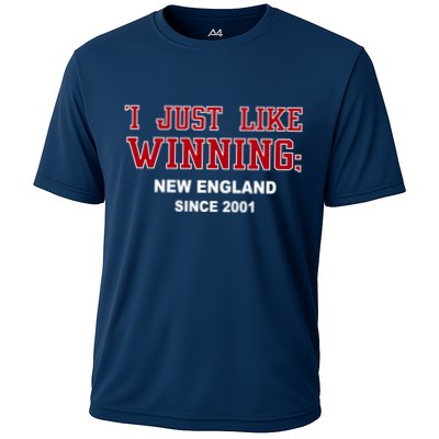 I Just Like Winning New England Performance Shirt