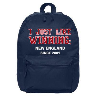 I Just Like Winning New England 16 in Basic Backpack