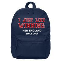 I Just Like Winning New England 16 in Basic Backpack