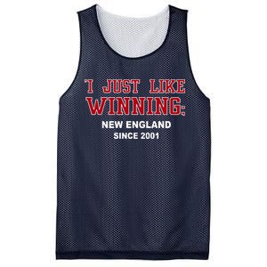 I Just Like Winning New England Mesh Reversible Basketball Jersey Tank