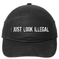 I Just Look Illegal 7-Panel Snapback Hat