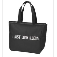 I Just Look Illegal Zip Tote Bag