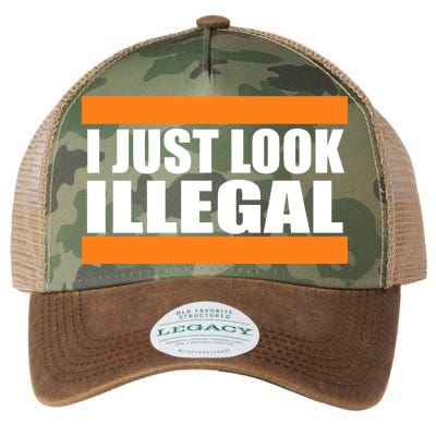 I Just Look Illegal Box Legacy Tie Dye Trucker Hat