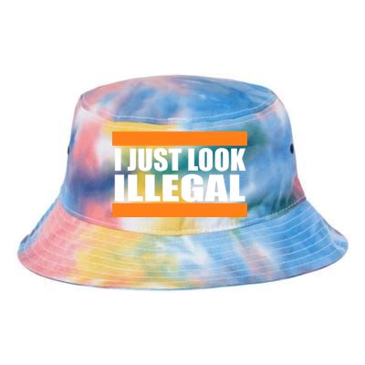 I Just Look Illegal Box Tie Dye Newport Bucket Hat