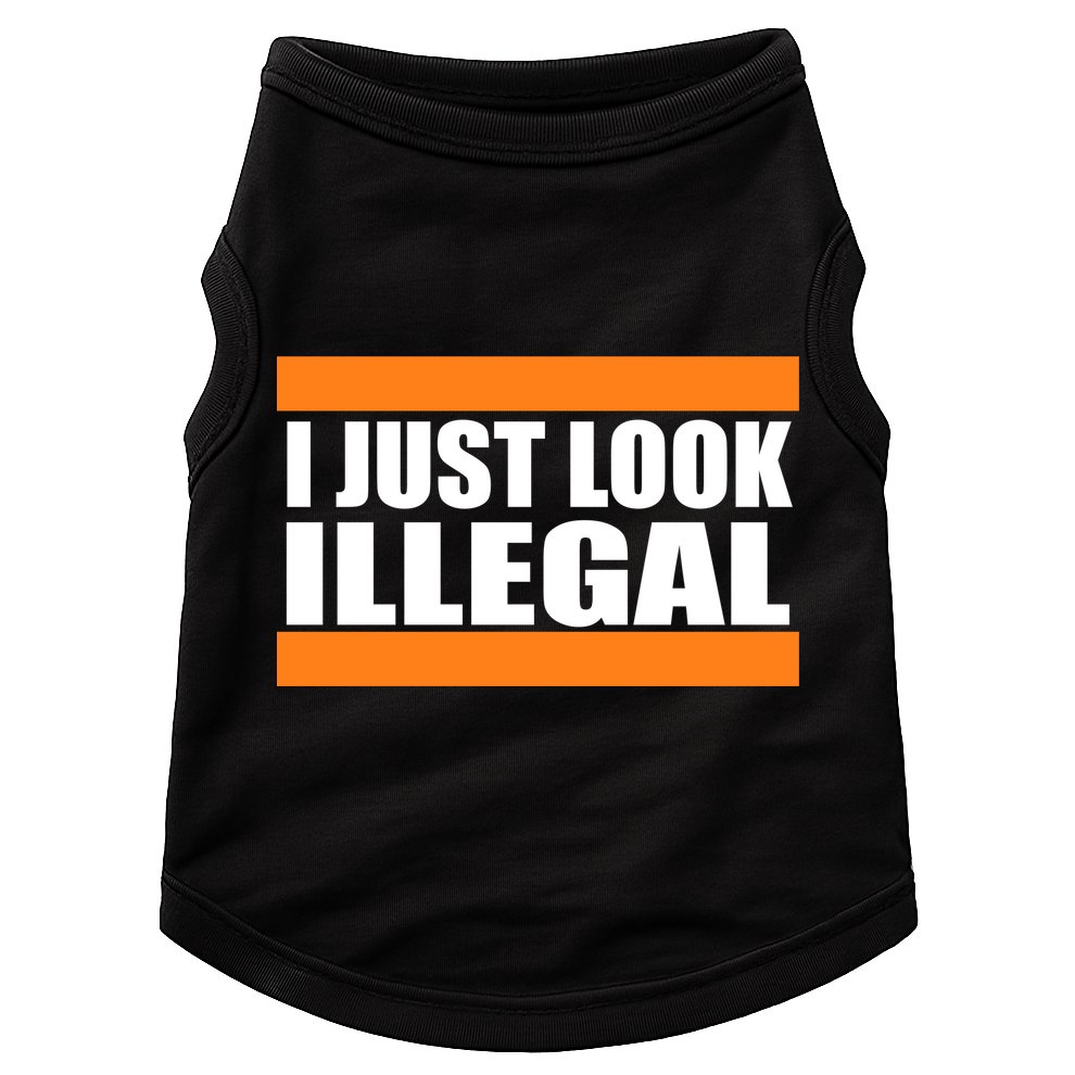 I Just Look Illegal Box Doggie Tank