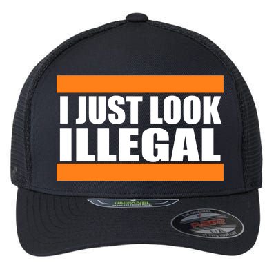 I Just Look Illegal Box Flexfit Unipanel Trucker Cap