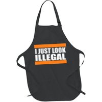 I Just Look Illegal Box Apron