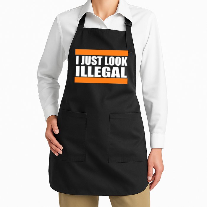 I Just Look Illegal Box Apron
