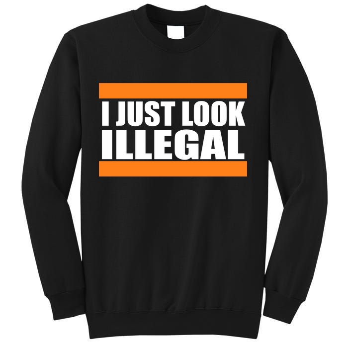 I Just Look Illegal Box Sweatshirt