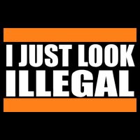 I Just Look Illegal Box Baby Bodysuit