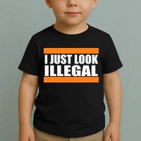 I Just Look Illegal Box Toddler T-Shirt