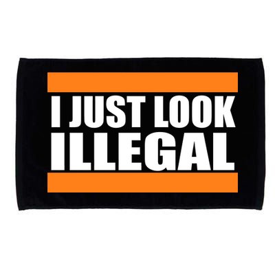 I Just Look Illegal Box Microfiber Hand Towel