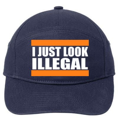 I Just Look Illegal Box 7-Panel Snapback Hat