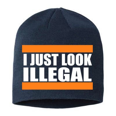 I Just Look Illegal Box Sustainable Beanie