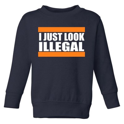 I Just Look Illegal Box Toddler Sweatshirt