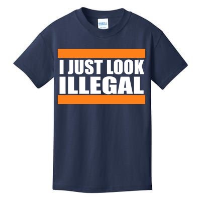 I Just Look Illegal Box Kids T-Shirt