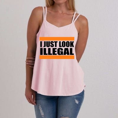 I Just Look Illegal Box Women's Strappy Tank