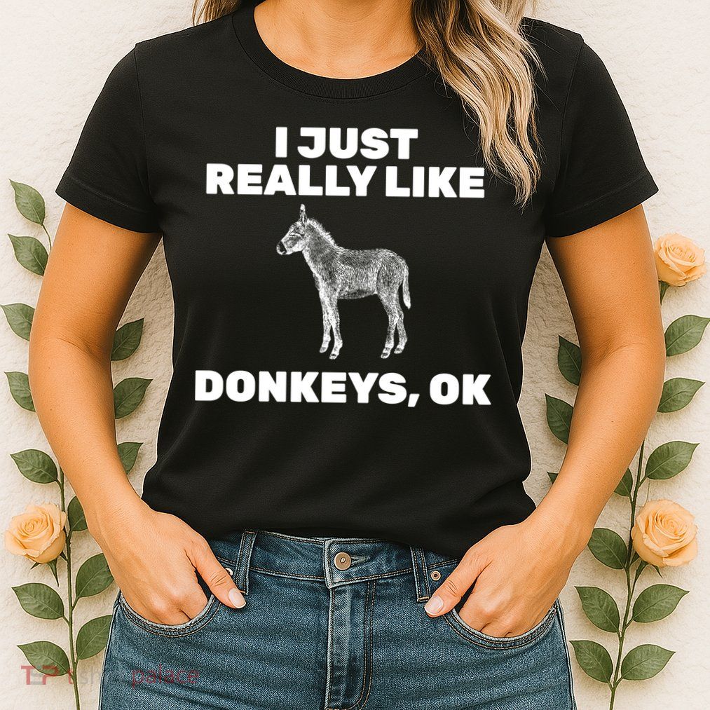 I Just Really Like Donkeys Ok Women's T-Shirt