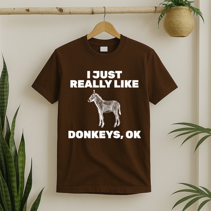 I Just Really Like Donkeys Ok T-Shirt