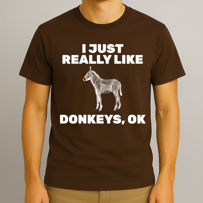 I Just Really Like Donkeys Ok T-Shirt