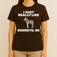 I Just Really Like Donkeys Ok T-Shirt