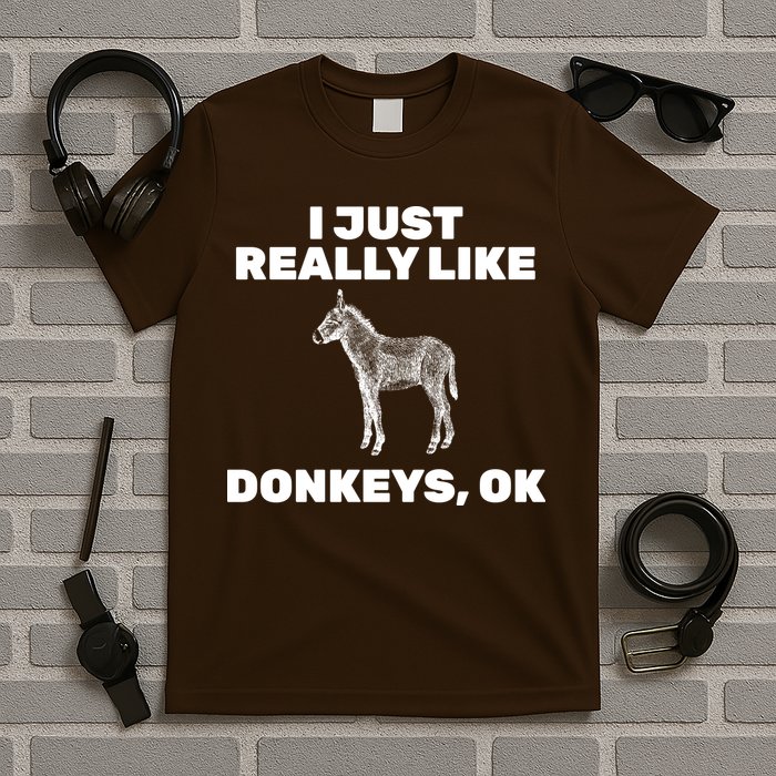 I Just Really Like Donkeys Ok T-Shirt