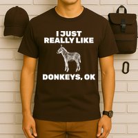I Just Really Like Donkeys Ok T-Shirt
