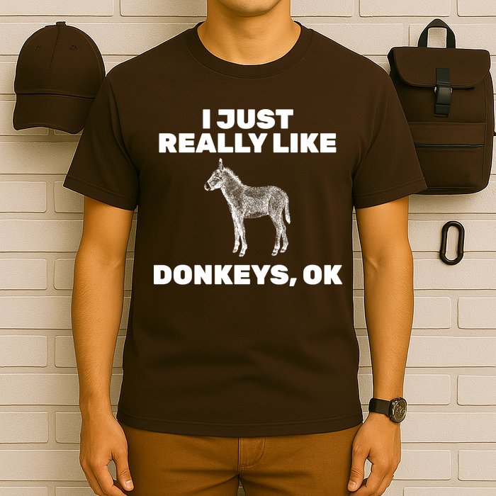 I Just Really Like Donkeys Ok T-Shirt