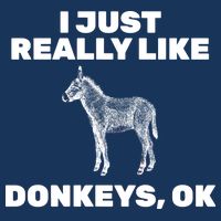 I Just Really Like Donkeys Ok Infant Baby Jersey Bodysuit