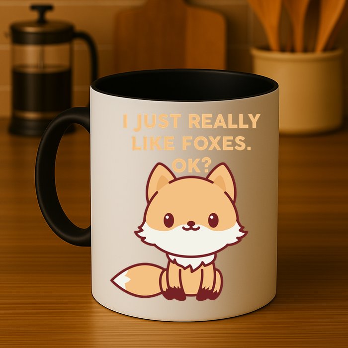 I Just Really Like Foxes OK Mug
