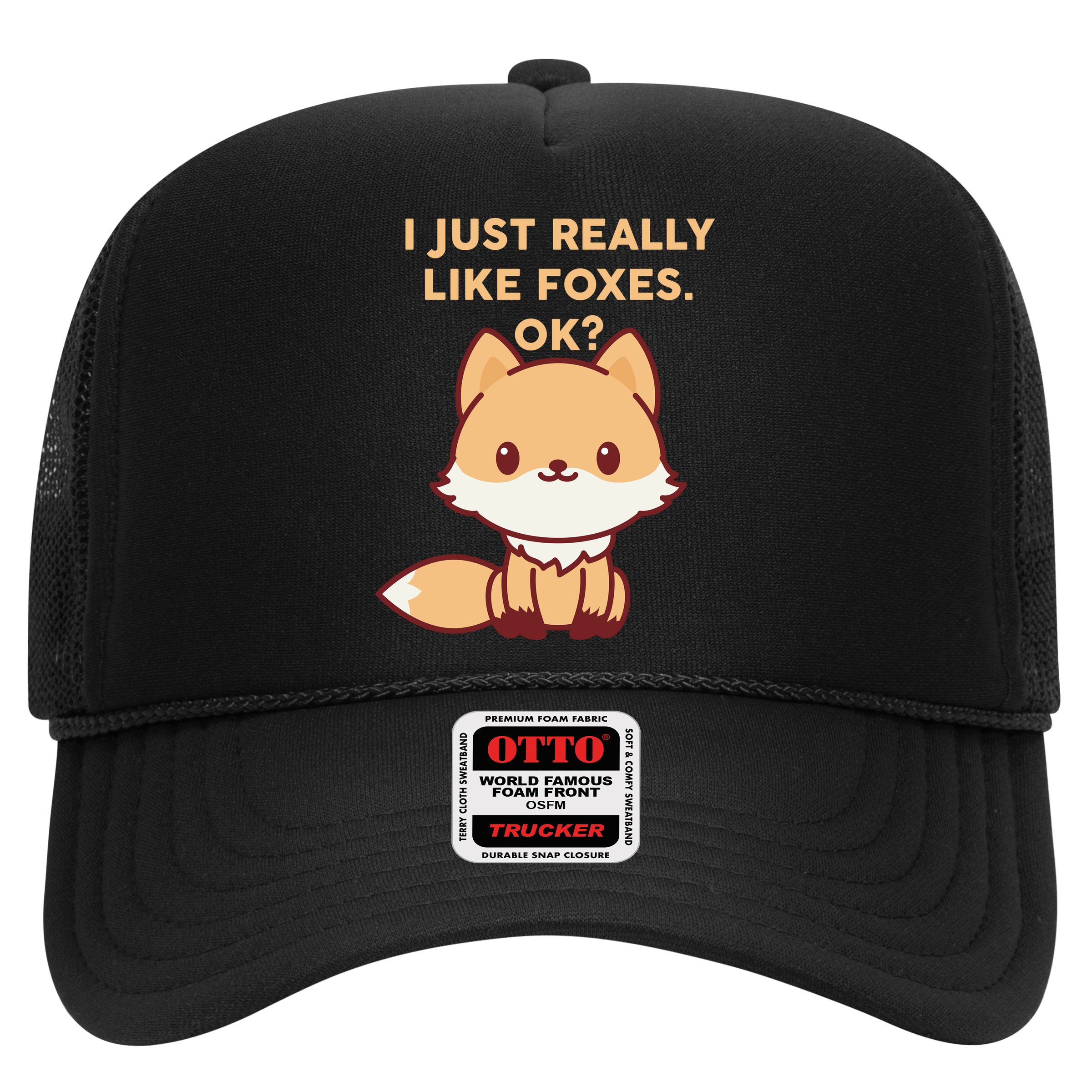 I Just Really Like Foxes OK Hat