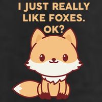 I Just Really Like Foxes OK Hat