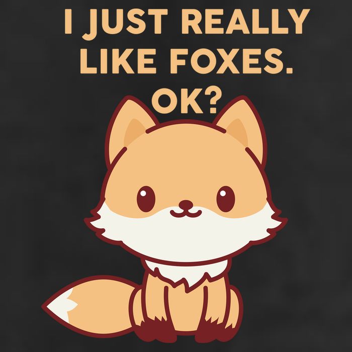 I Just Really Like Foxes OK Hat