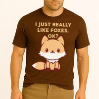 I Just Really Like Foxes OK Cooling Performance Crew T-Shirt