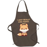 I Just Really Like Foxes OK Apron