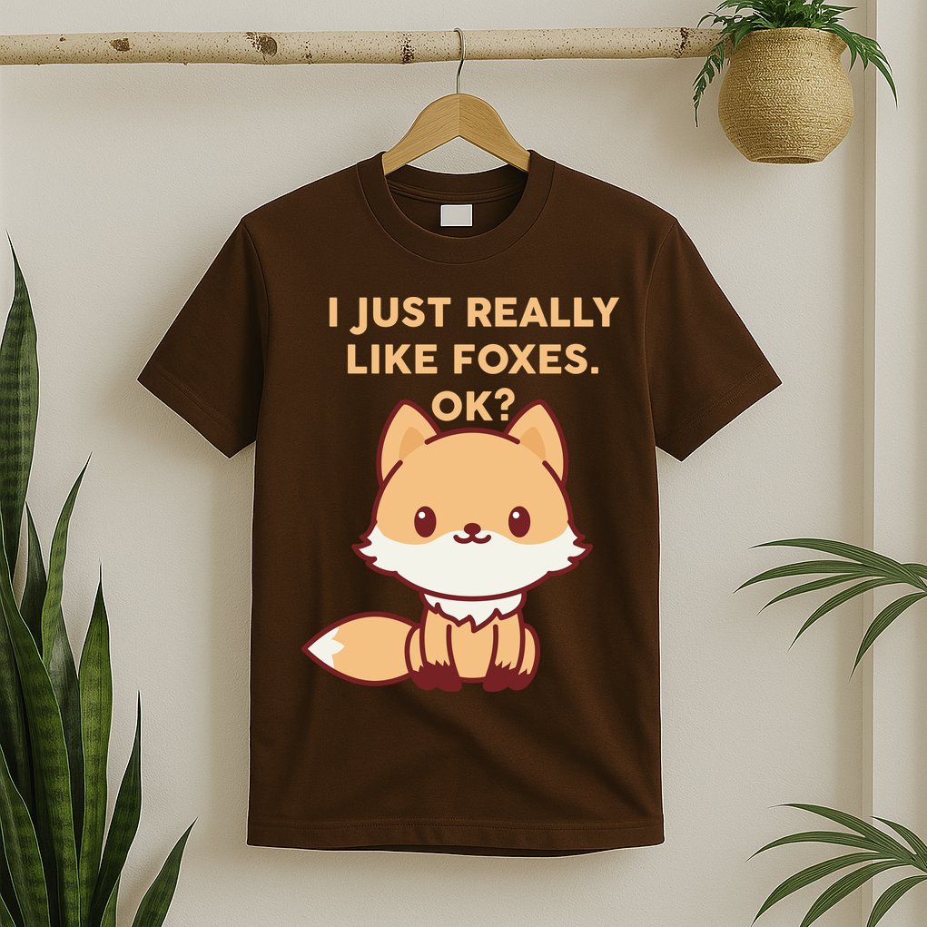 I Just Really Like Foxes OK T-Shirt