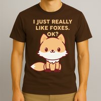 I Just Really Like Foxes OK T-Shirt