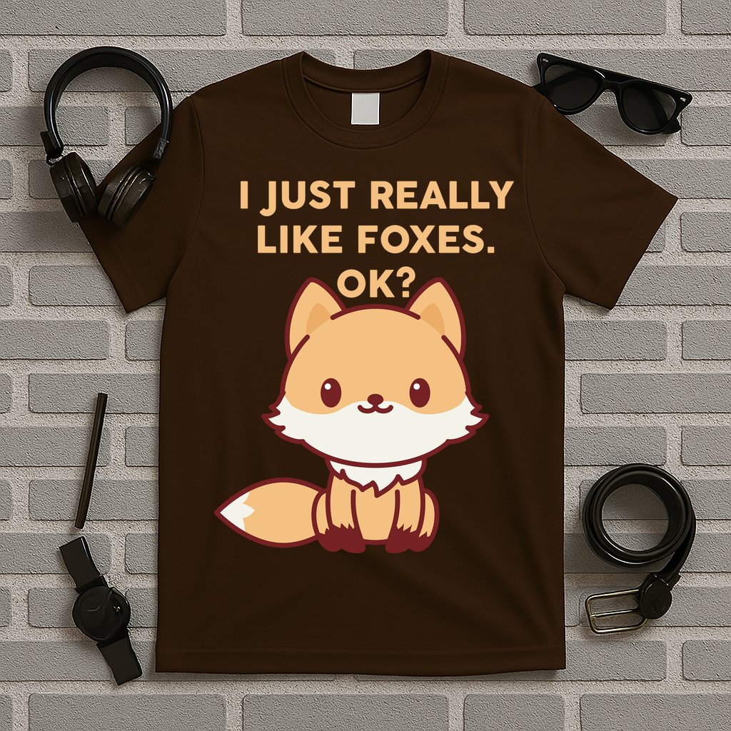 I Just Really Like Foxes OK T-Shirt