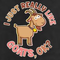 I Just Really Like Goats Ok? Cool Comfort Performance Bucket Hat