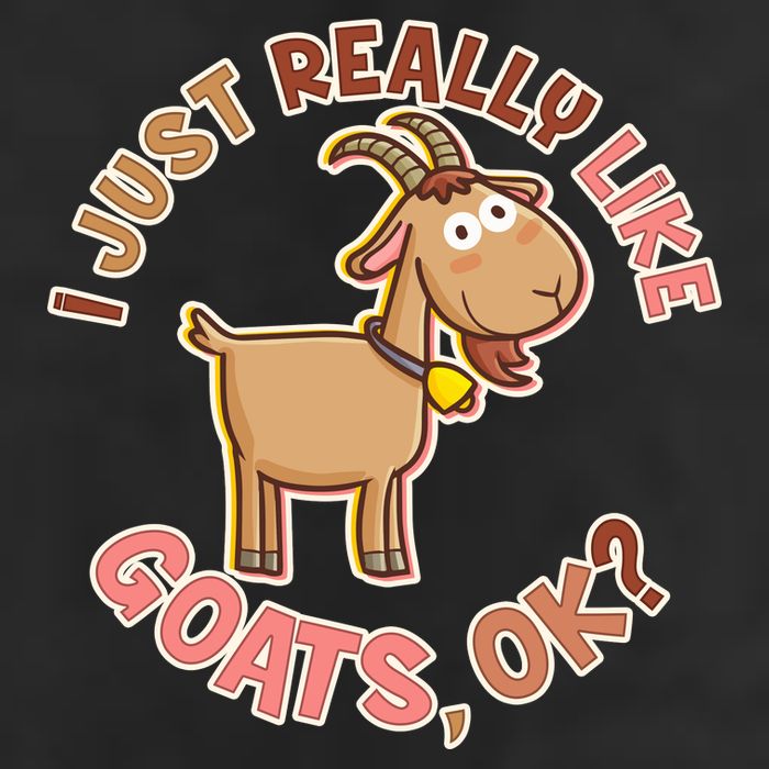 I Just Really Like Goats Ok? Cool Comfort Performance Bucket Hat