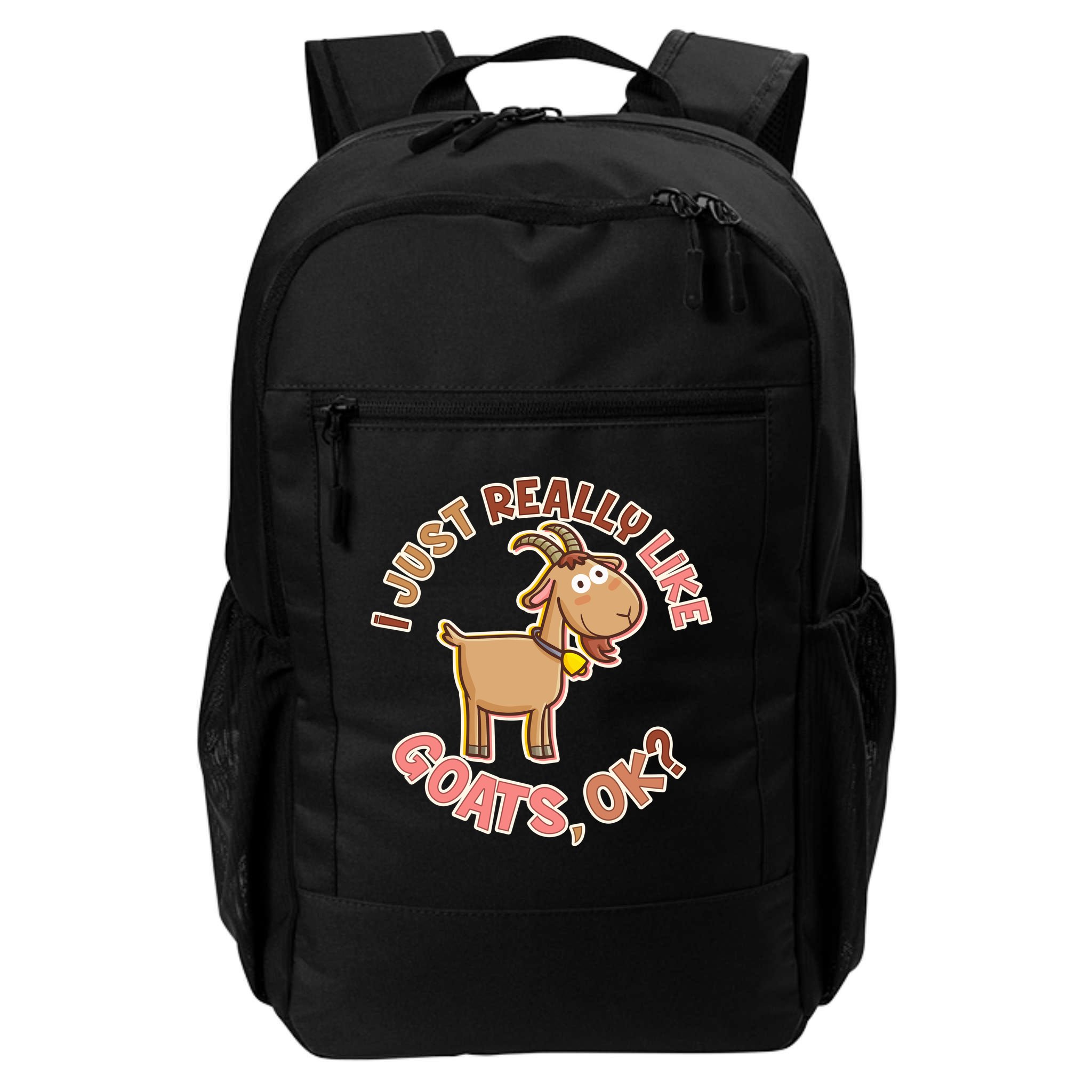 I Just Really Like Goats Ok? Backpack