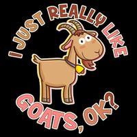 I Just Really Like Goats Ok? Flatbill Hat