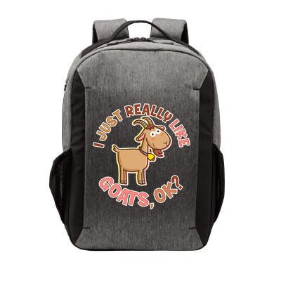 I Just Really Like Goats Ok? Vector Backpack