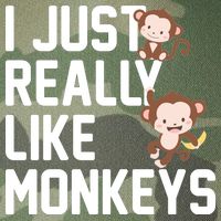I Just Really Like Monkeys Legacy Tie Dye Trucker Hat