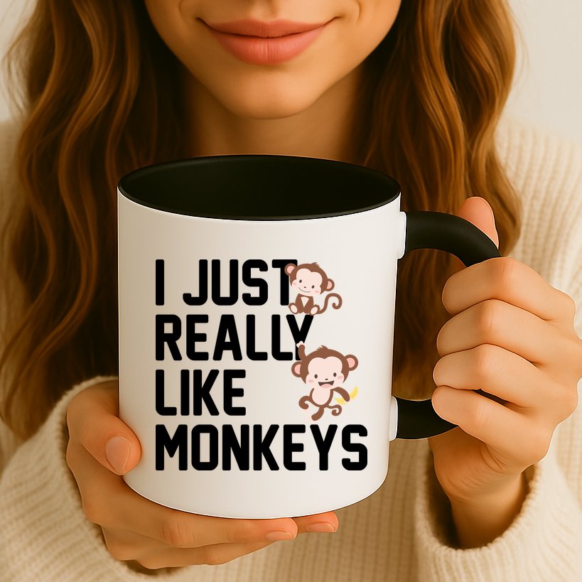 I Just Really Like Monkeys Mug
