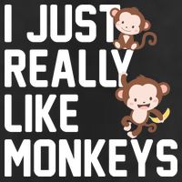 I Just Really Like Monkeys Tumbler